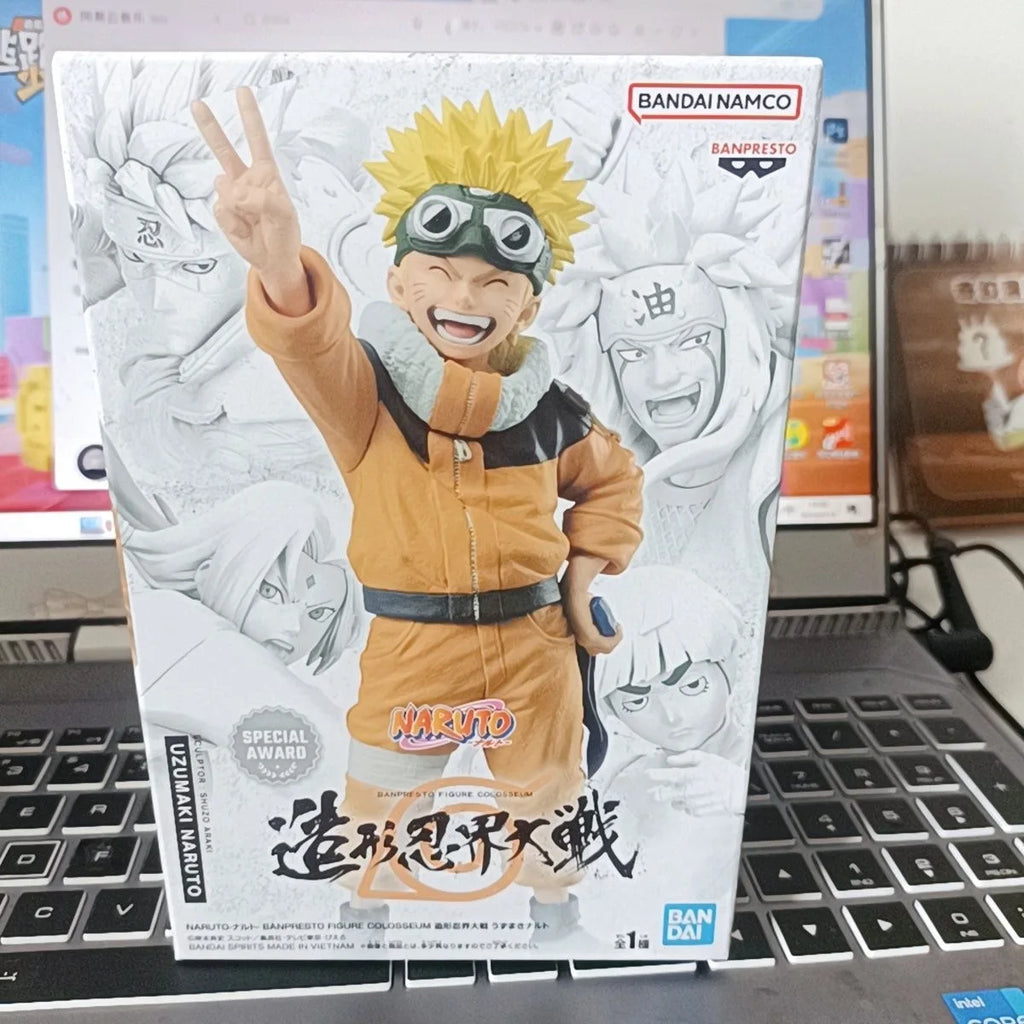 Auf Lager Original Bandai Banpresto Bfc Naruto Weltkrieg Jiraiya Junior Naruto Tsunade Kakashi Rock Lee Action Figur Modell Spielzeug