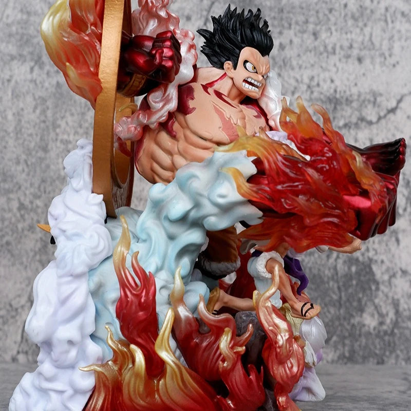 23cm New ONE PIECE Anime Figure Gear Third Monkey D. Luffy Peripheral PVC Model Statue Desktop Decoration Ornaments Gifts Toys