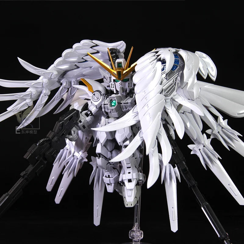 MGSD XXXG-00W0 Zero EW Series Garage Kit Anime Peripheriegeräte Handbuch Actionfigur Modell Desktop Ornament Otaku Anime Sammeln Geschenke