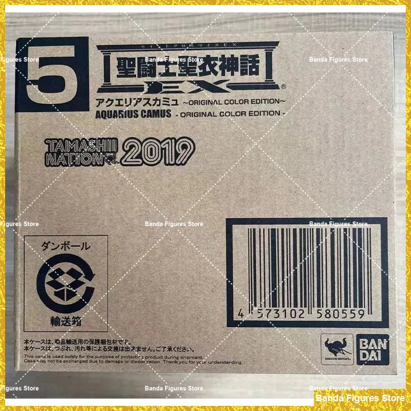 Original BANDAI Saint Cloth Myth AQUARIUS CAMUS ORIGINAL COLOR EDITION In Stock Anime Action Collection Figures Model Toys