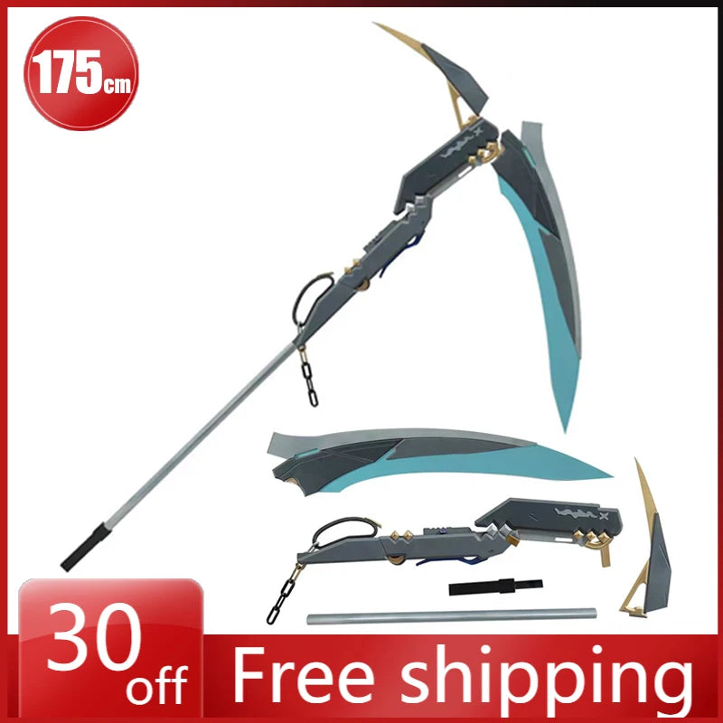 175cm Zenless Zone Zero Weapons Model Hugo Vlad Cos Play Scythe Equipment Pvc Game Collection Gifts Toys Shipped within 15 days