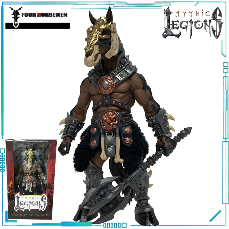 Four Horsemen Studios Genuine Mythical Legion Series Aquiton Shadow Aquiton Normal Version 1/18 Finished Product Model Movable