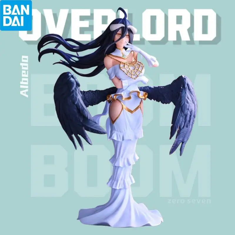 Genuine BANDAI NAMCO BANPRESTO Overlord Albedo PVC Figure in stock Collector Figurine Toys Desktop ornament Superb craftsmanship