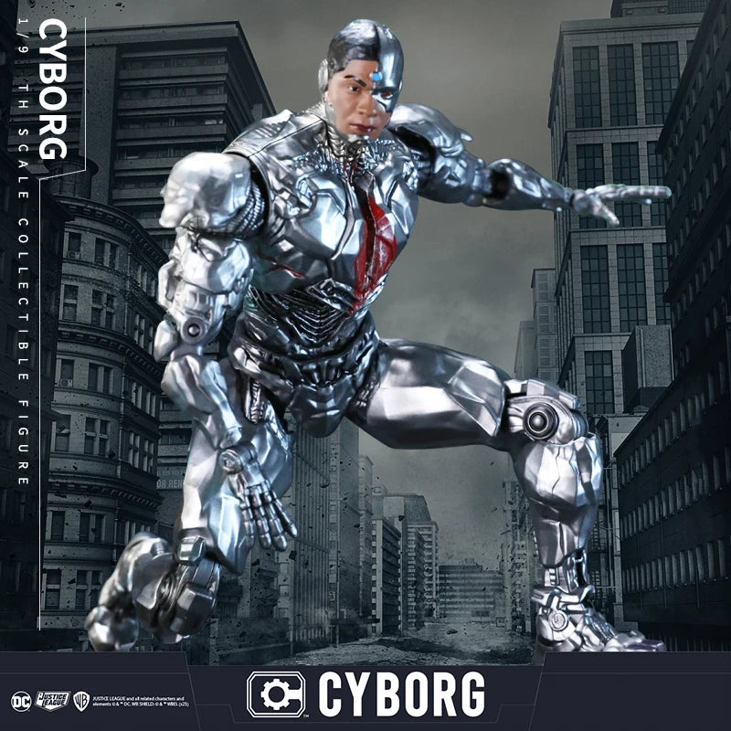 Fondjoy Genuine Model DC Cyborg 1/9 Scale Action Figure Anime Characters Victor "Vic" Stone Model Collectible Toys Boys Gifts