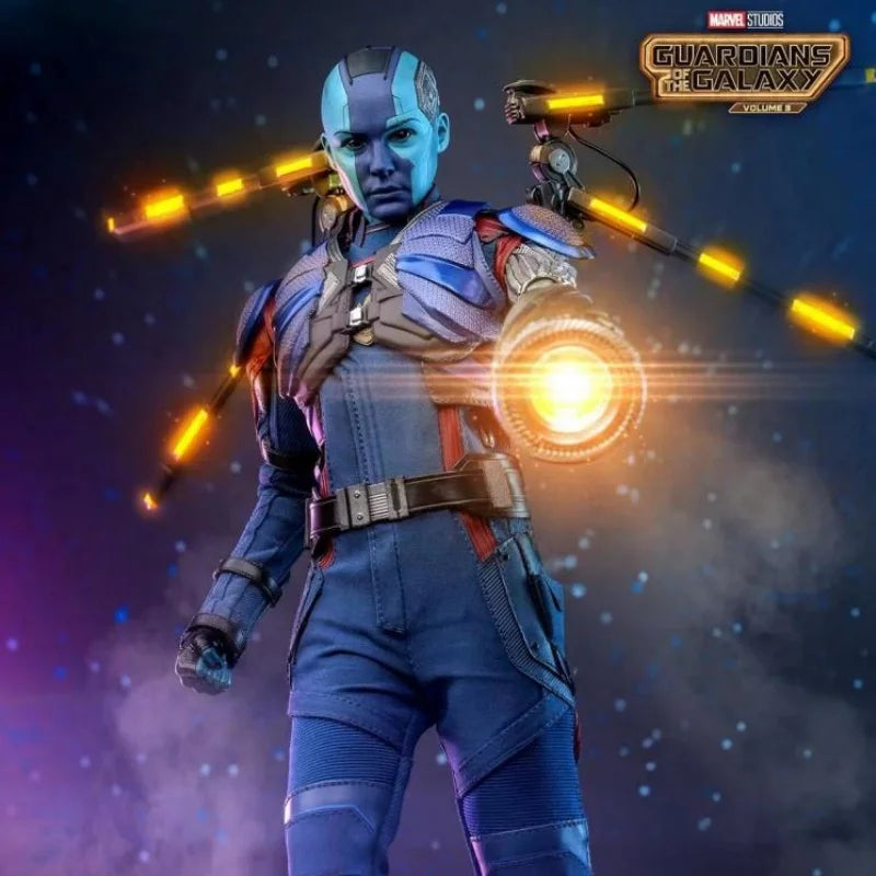 Hot Toys 1/6 Marvel Nebula Mms714 Mms714 Guardians Of The Galaxy Vol. 3 Nebula (2.0) Anime Figure Collection Model Christmas Toy