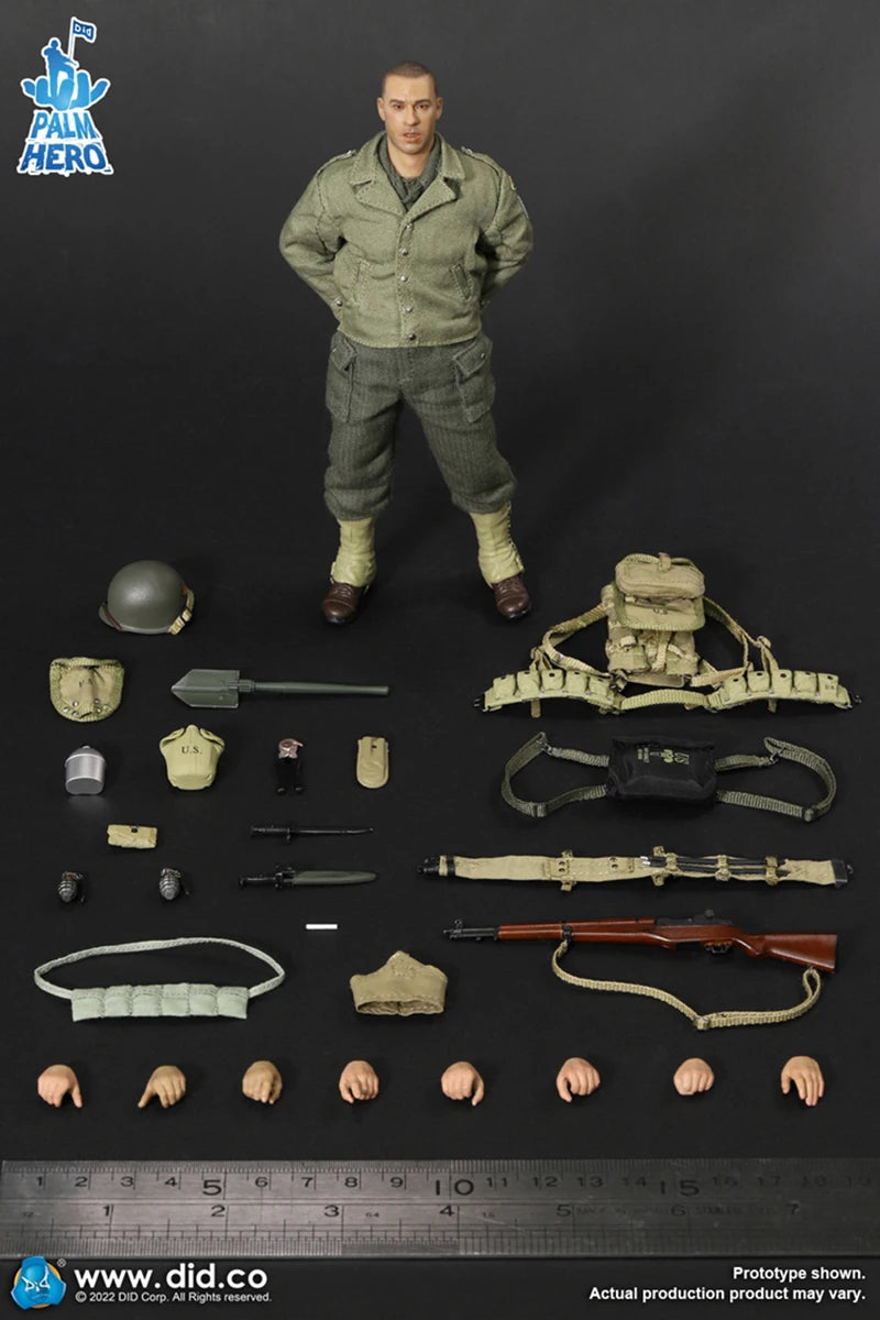 Hot Sale 1/12 DID XD80024 Soldier Doll Full Set Moveable Action Figure About 6" Gift For Fans Collect