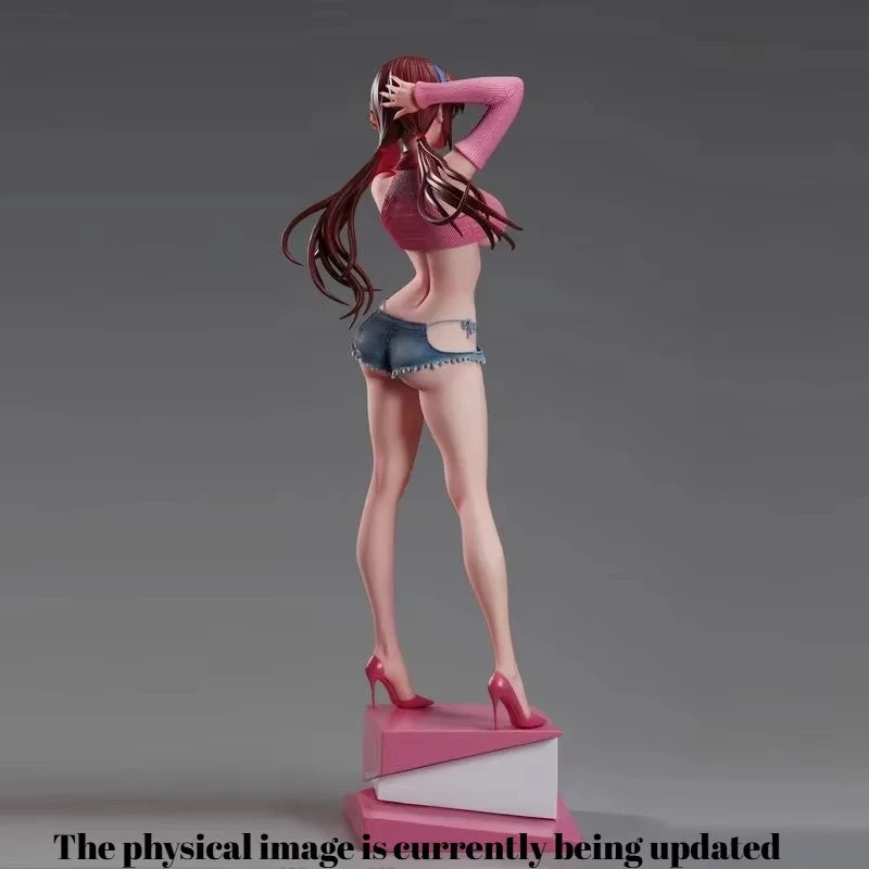 In Stock Summer Girlfriend Series Mari Statue Makinami Makinami Rei Ayanami Set Anime PVC Figure Model Collect Desktop Toy Gift