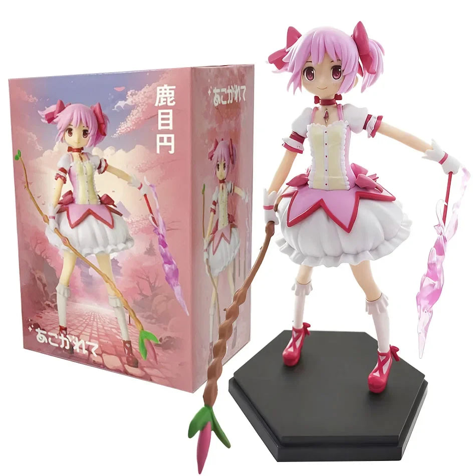HOT Anime Magikano  Puella Magi Madoka Magica Figure PVC Model Doll Desktop Decoration Action Figurine Collecting Toy Kid Gifts