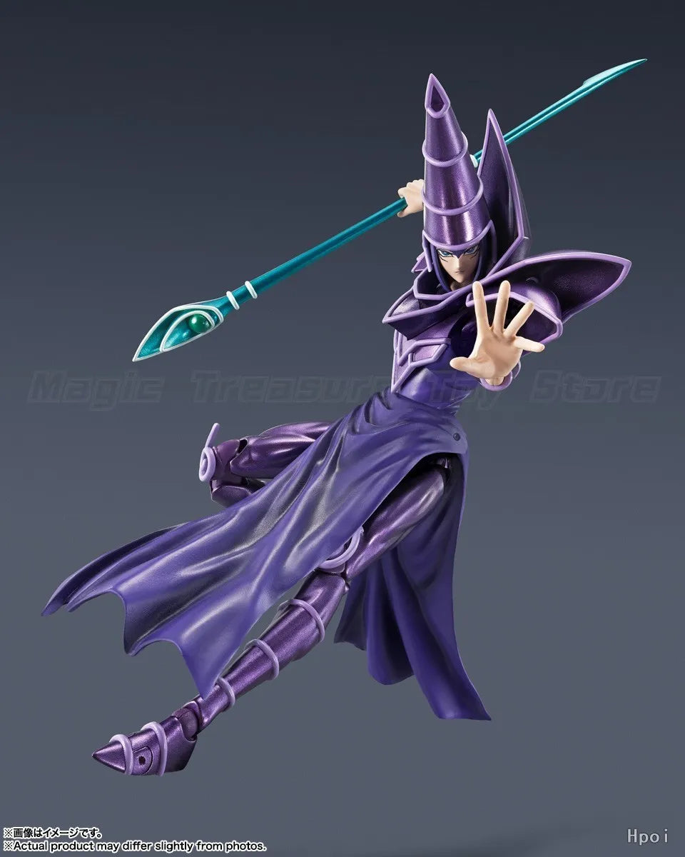 【In stock】 Original SHF Yu-Gi-Oh! Duel Monsters Black Magician Action Figure Model Toy Ornament