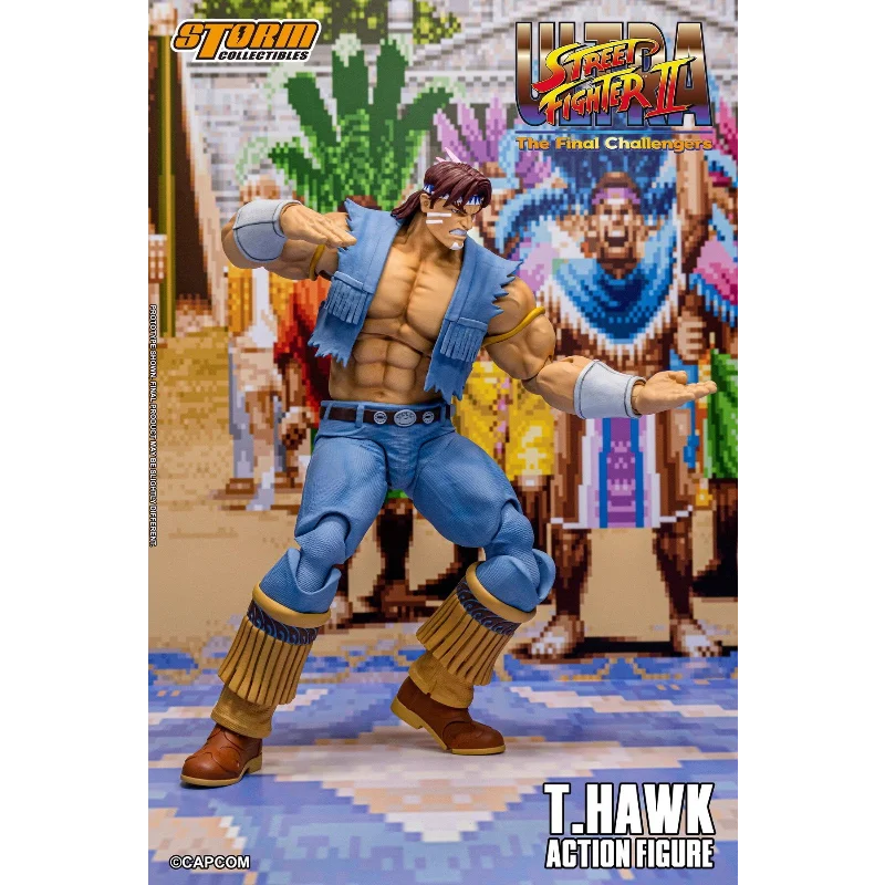 In Stock Storm Toys CPSF31 Street Fighter 2 Challenger T. Hawk Action Figure Collectible Gift