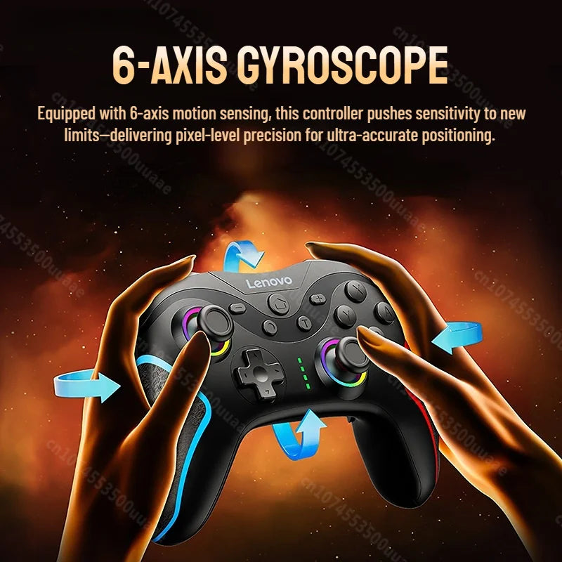 Lenovo S01 Wireless Gamepad for Switch/Switch 2/Switch OLED Tablet PC TV iPhone Android Cell Phones Bluetooth Game Controller