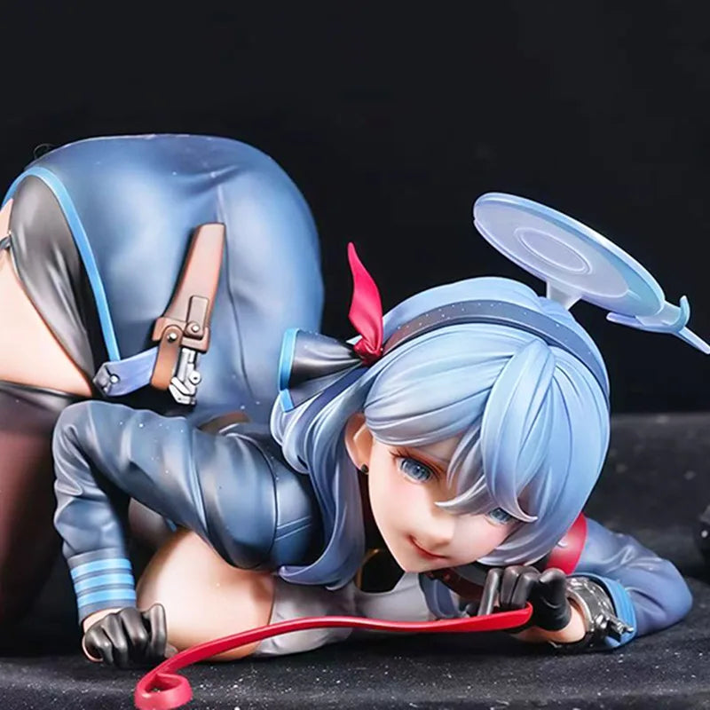 Yasuko Tianyu Beautiful Young Girl Bend over Posture Model Kit Garage Collection Anime Cartoon Statue Ornament for Decor Gift
