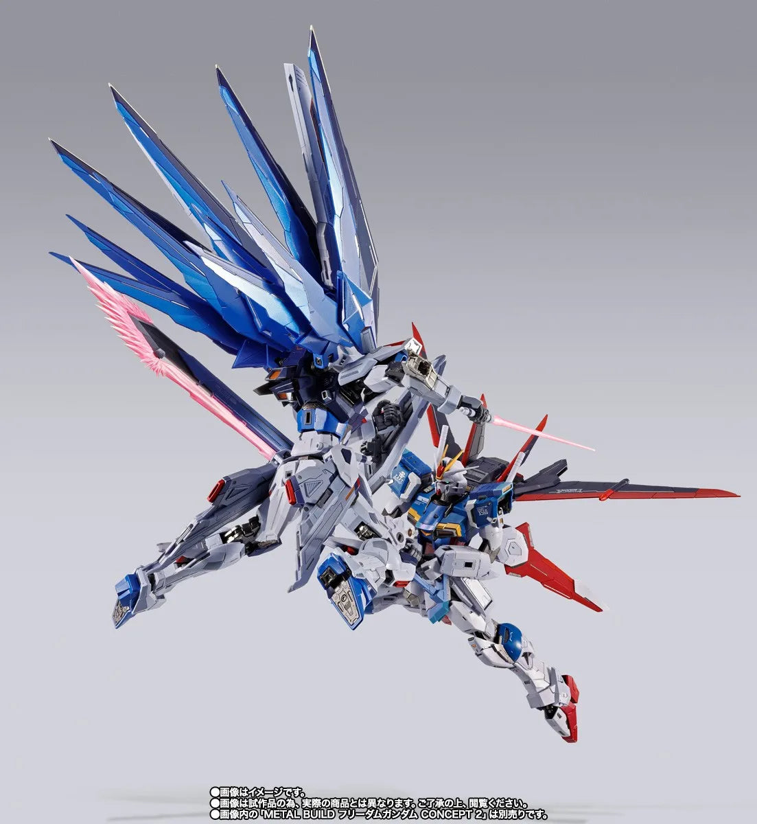 In Stock Genuine BANDAI METAL BUILD Mobile Suit Gundam SEED DESTINY Force Impulse Gundam Figure Anime Action Model Toy
