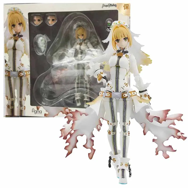 GSC Original figma Anime Figure Saber/Nero Claudius (Bride) Action Figure Toys For Boys /Girls /Kids /Christmas Gift