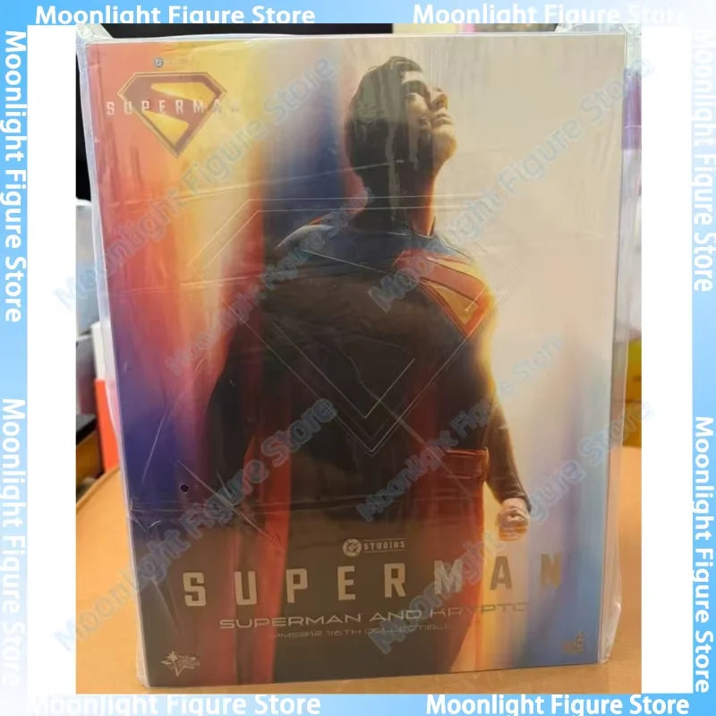 In Stock HotToys MMS812 Superman Krypto 1/6 Soldier Figure Animation Action Figure Toy Gift Model Collection