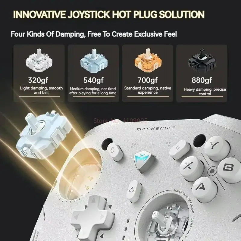 Machenike G5 PRO V2 Collector Edition Optical Gamepad Three Modes Hall Joystick Control Pc Steam Wireless Bluetooth Trigger Gift