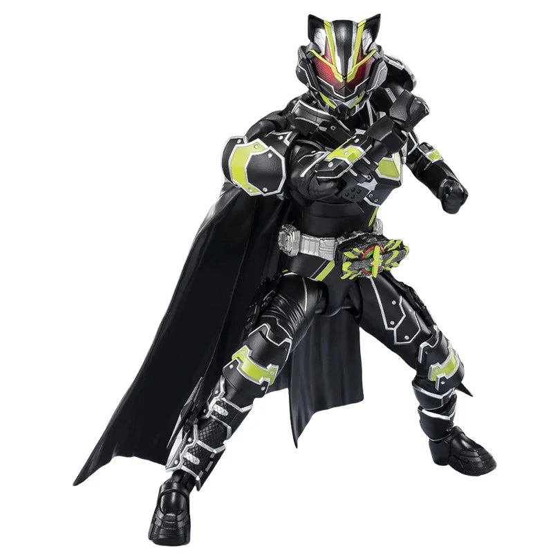 Bandai Genuine SHF KAMEN RIDER TYCOON BUJIN SWORD Anime Action Figure Collectible Joints Movable ModelToy Ornament Gift Children