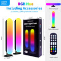 RGB USB WS2812 5V Light Music Rhythm Pickup Lights Sound Activated Updated USB Rechargeable Model Christmas Decoration Home Part