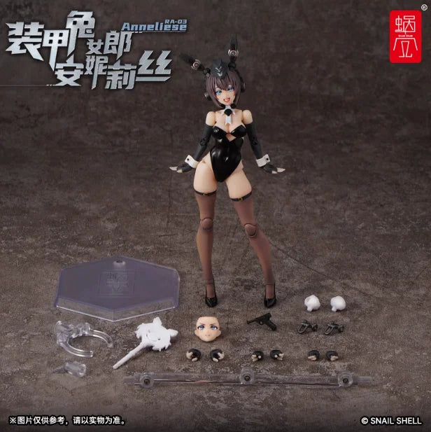 Snail Shell 1/12 Ra-03 Armored Rabbit Girl Anniris Armed Accessories Package Full Set 12in Female Action Figure Body