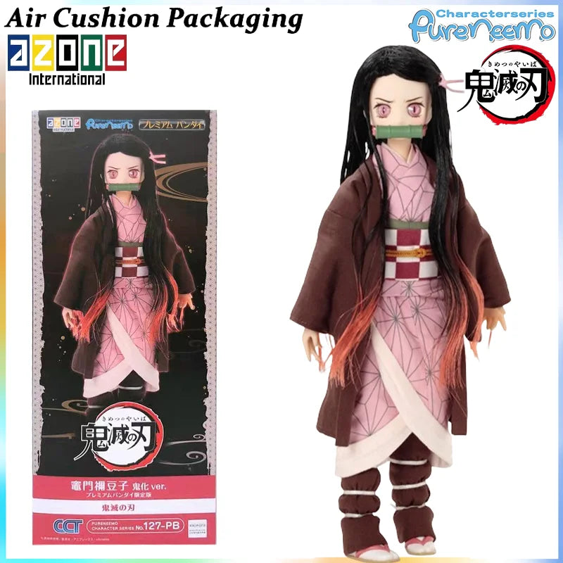 Azone Genuine PureNeemo Character Series Demon Slayer‌ Kamado Nezuko No.004 27-PB  1/6 Doll Collectible Action Figures Model Toy