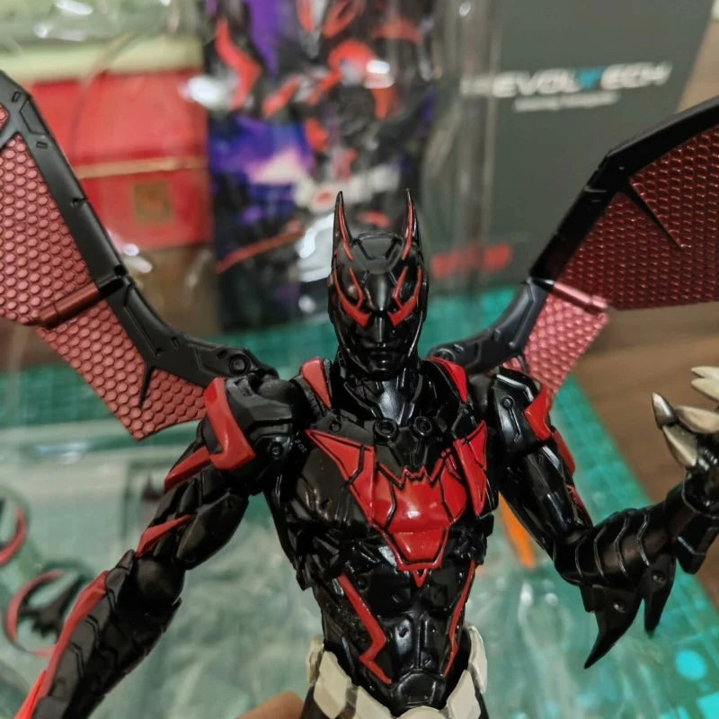 KAIYODO Future Bat Amazing Yamaguchi Red Black Ver Movable Wings Collectible Action Figure Model Toy Decoration Gift In Stock