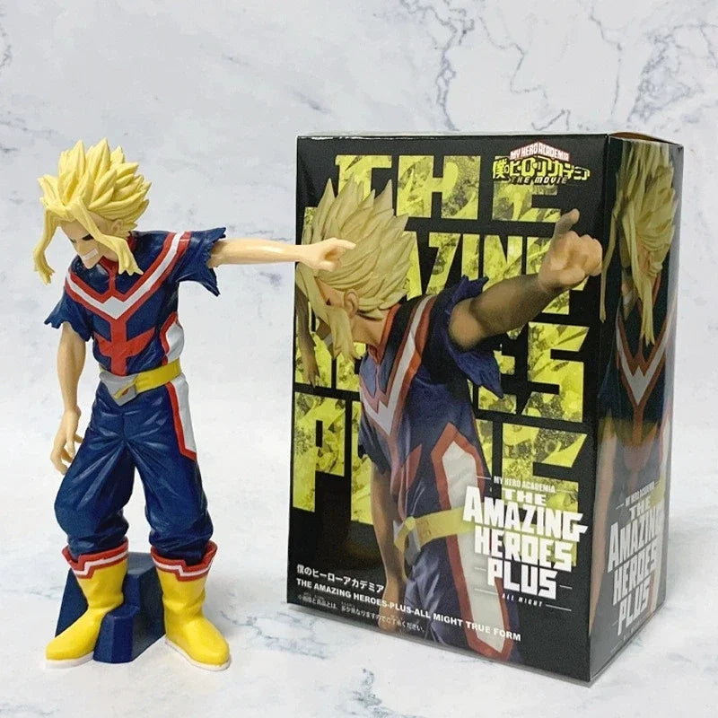 18CM Anime My Hero Academia Heroes -Plus- Boku No Hero Academia Model Toys Anime Figure Toys for Kids Christmas Gift