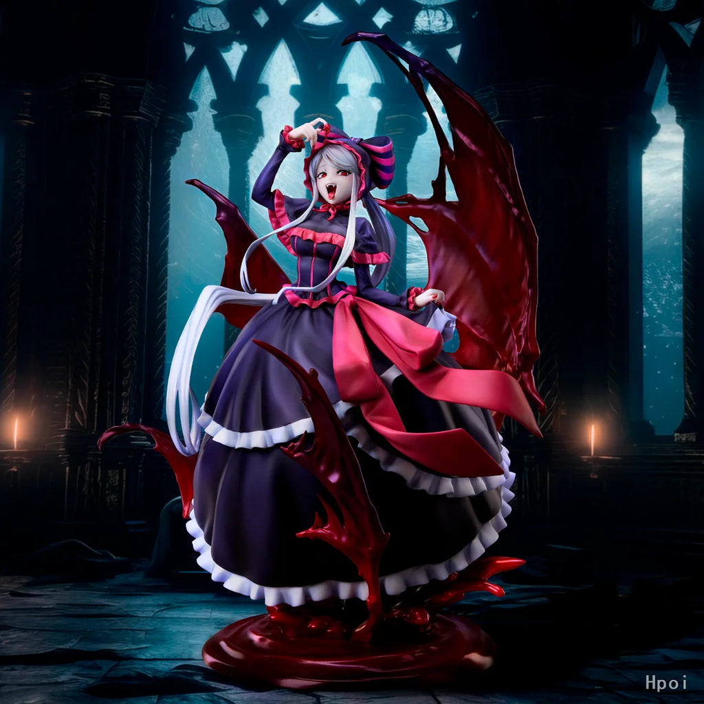 In Stock Original UnionCreative OVER LORD Shalltear Bloodfallen 10th Anniversary . 1/6 Figure Ornaments Anime Cartoon Toys Gift