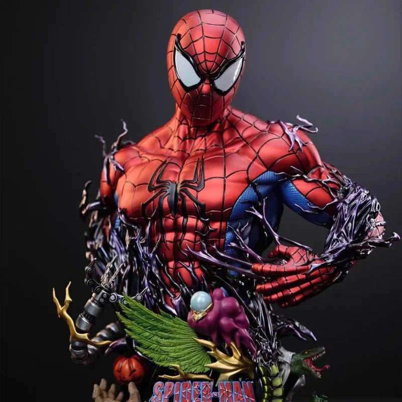 1/3 Scale The Avengers Spider-Man Figures Resin Model Movie Scene Statue 30CM Desktop Decoration Ornaments Collectible Gifts Toy