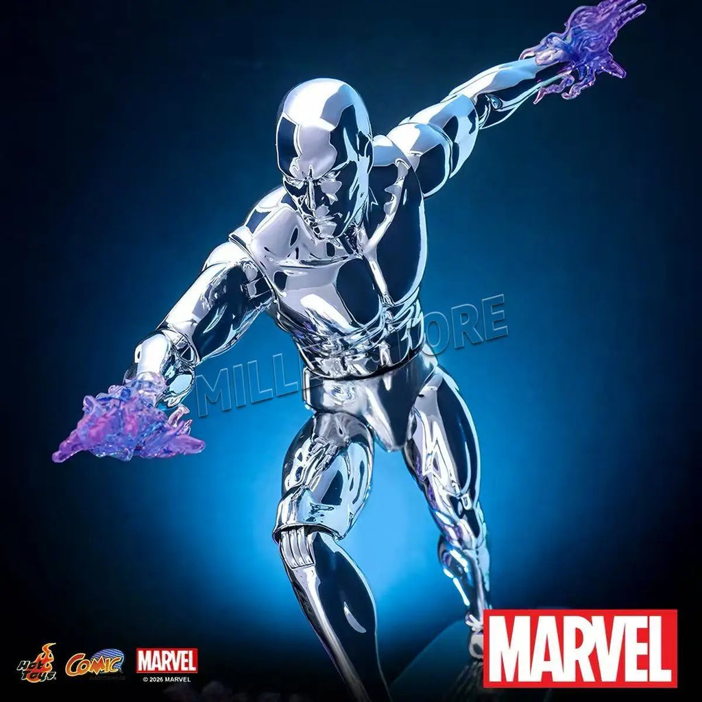 Adults Fun Pre-Sale! New! 100% Original Hot Toys 1/6 Scale Silver Surfer Action Figure Marvel Fantastic Four Anime Series