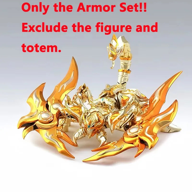 Toypoint/TP Saint Seiya Myth Cloth EXM Scorpio Milo SOG Totem/Object Gold Knights of the Zodiac Anime Figure Model Toy