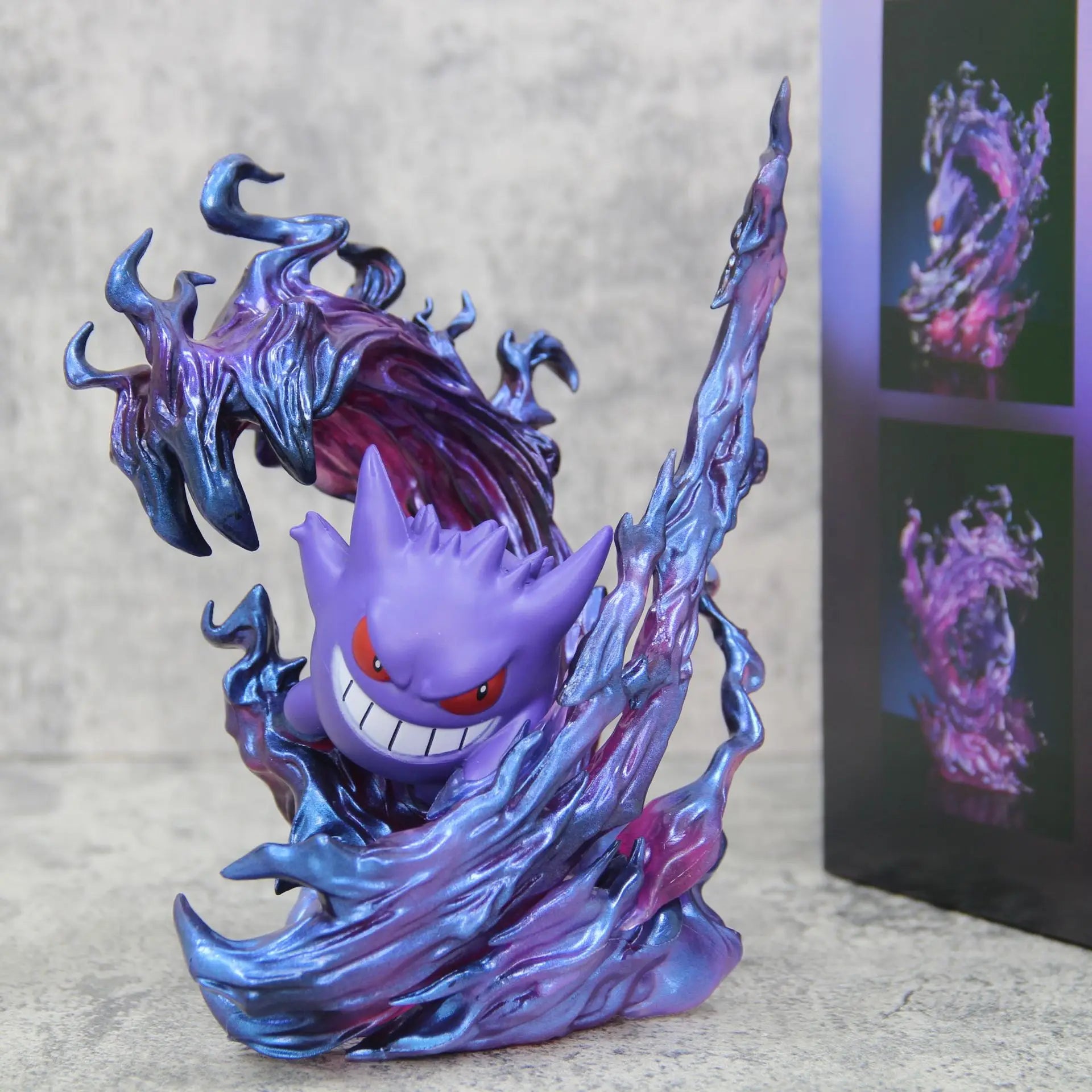 18 см Pokemon Gengar Shadow Claw Attack Аниме фигурка игра Популярни герои статуя колекционерски Kawaii модел детски играчки кукли подаръци