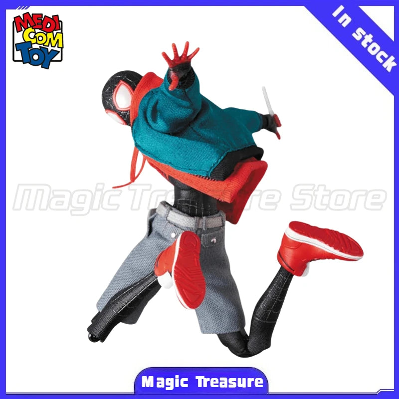 【MT】Medicom Toy Marvel MAFEX 236 Spider-Man (Miles Morales) New Edition Anime Character Model Toy Gift Collection Ornament