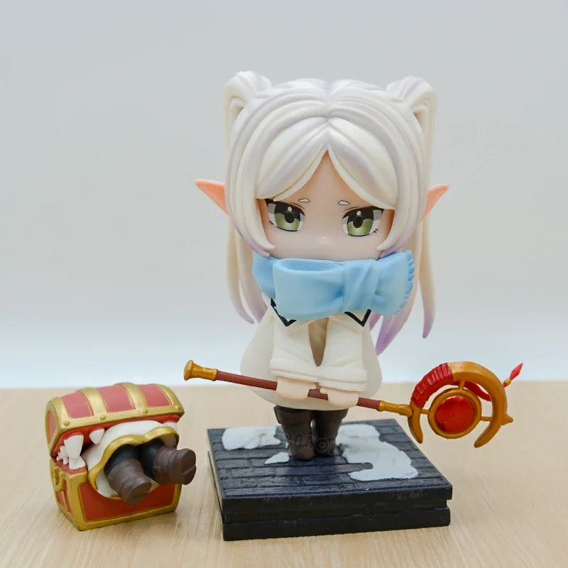 Frieren Beyond Journey's End Frieren Anime Girl Figure Sousou no Frieren Fern Action Figure Stark/Himmel Figurine Model Doll Toy