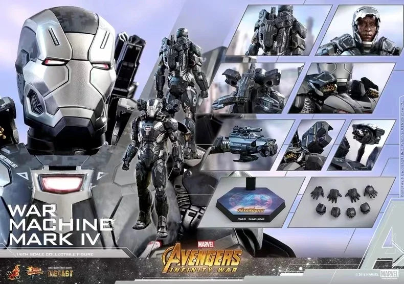 【MT】Hot Toys MMS499 Marvel "Avengers 3: Infinity War" War Machine MK4 1:6 Scale Alloy Collectible Doll Movable Model Toy