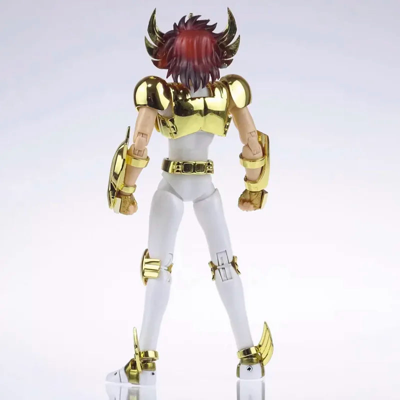 MMD Hyoga Figure Saint Seiya Myth Cloth EX Action Figuras Toys Manga Figurine Anime Peripheral Collection Model Gift for Kids