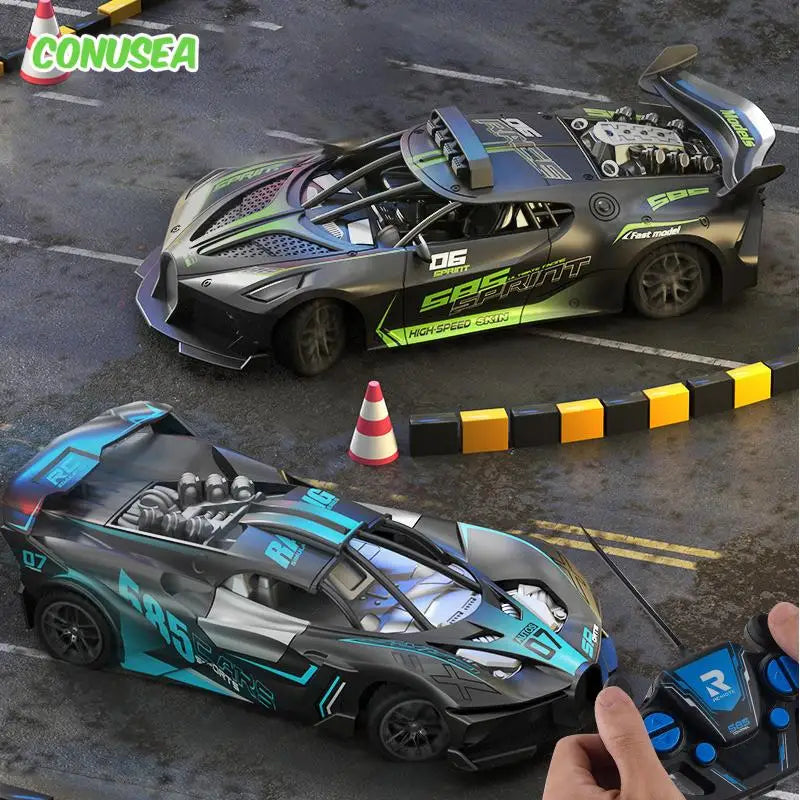1/18 RC Auto High Speed ​​Drift Sportwagen Fernbedienung Fahrzeug Sport Rennwagen Spielzeug Modell Kinder Spielzeug für Jungen Geburtstagsgeschenke
