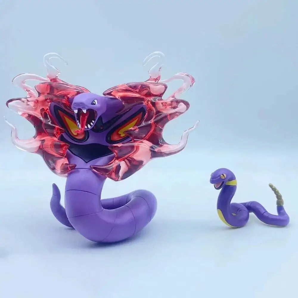 Hot Anime Pokemon Figure 023 Ekans 024arbok Figures Statue Collectible Model Ornament Toys Desktop Ornament Boys Birthday Gifts