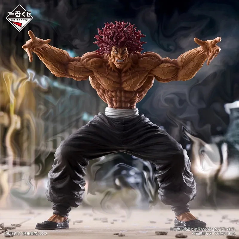 In Stock Original Bandai Spirits Ichiban Kuji  Grappler Baki - Hanma Yujiro Hanma Baki Action Figure Toy