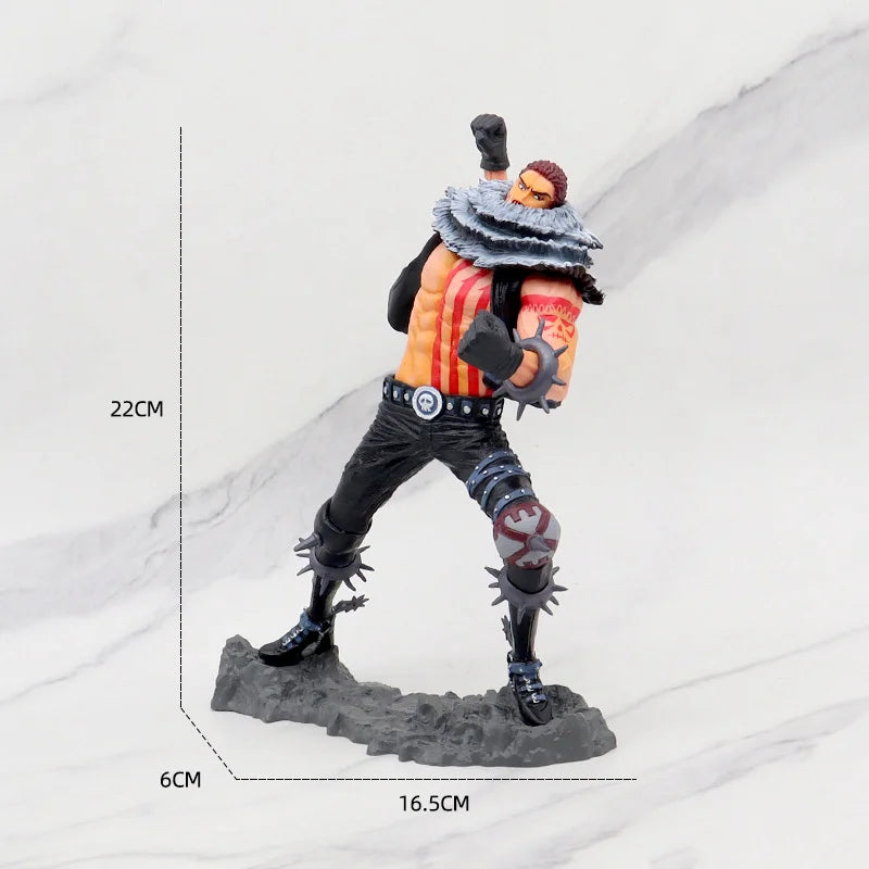 15cm One Piece Anime Character Katakuri Doll PVC Model Doll Collection Toy Gift for Children