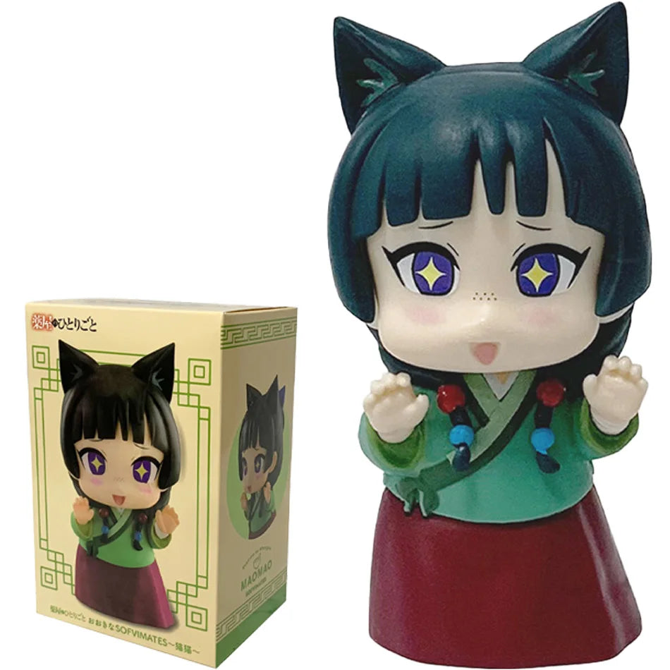 Anime The Apothecary Diaries Figure Q Version 10cm Maomi Action Figural Pvc Model Kawaii Car Decoration Doll Children Toys Gift