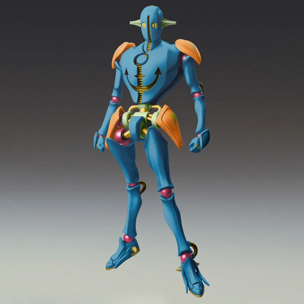 In Stock Original Medicos Entertainment Super Action Statue Jojo No Kimyou Na Bouken Jojolion Soft & Wet Anime Figure Garage Kit