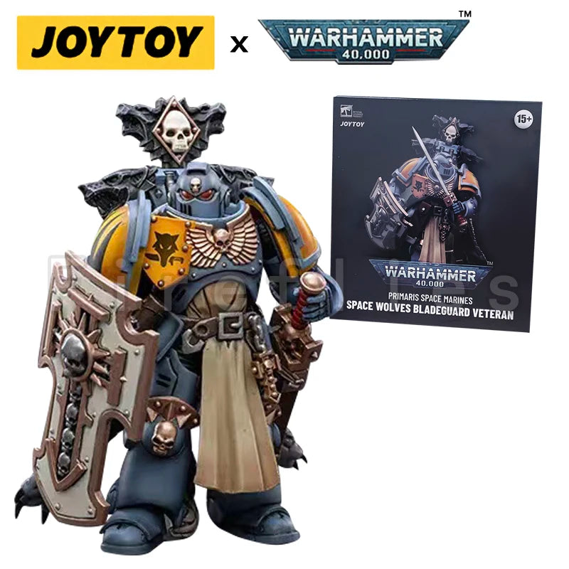 1/18 JOYTOY Action Figure (4PCS/SET) Bladeguard Veteran Set Anime Model Toy