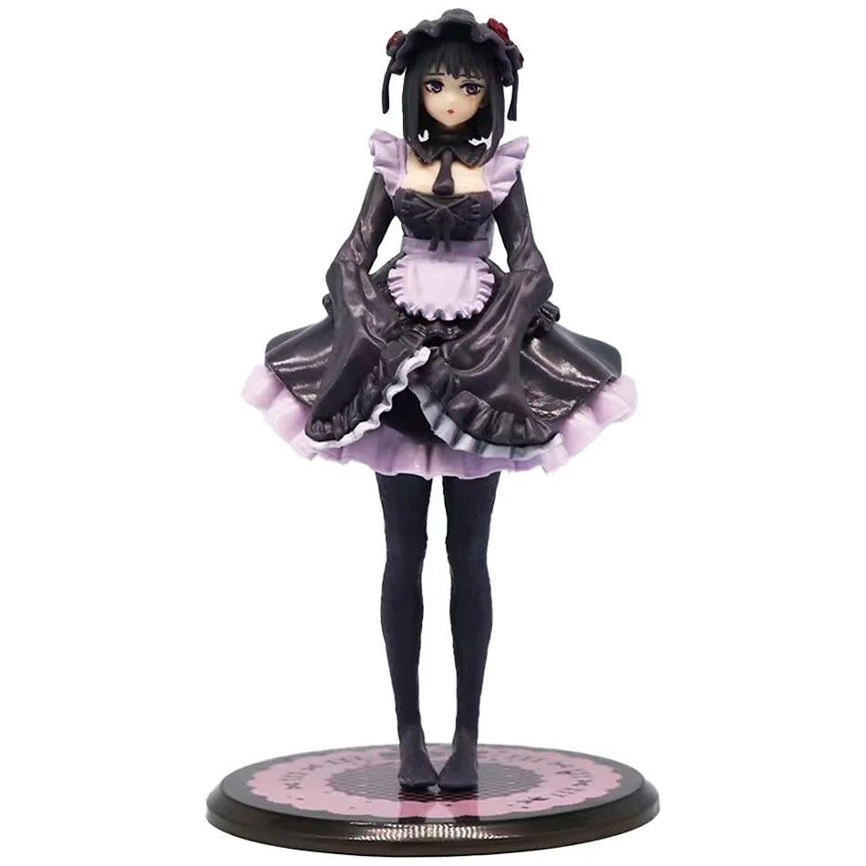 My Dress-Up Darling Two Anime Figure Standing And Sitting Black Maid Outfit Kitagawa Marin Action Figure Collection Model Toys