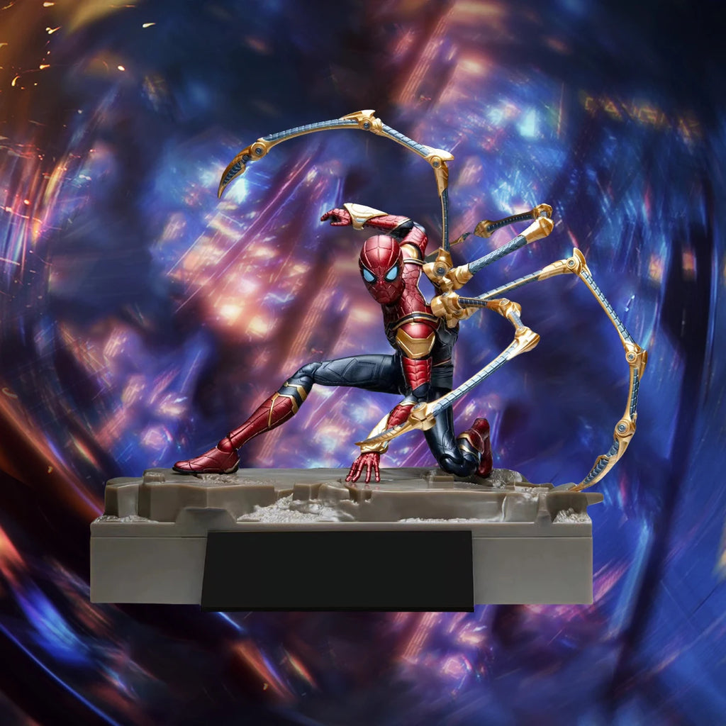 HiPlay MODOKING 1/12 Iron Spider Man Articulated Pre-Painted Assembly Model Kits