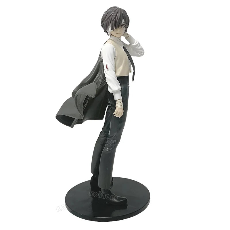 20cm Bungou Stray Dogs Nakahara Chuuya Anime Figure Dazai Osamu Action Figure Edogawa Rampo Figurine Collectible Model Doll Toys