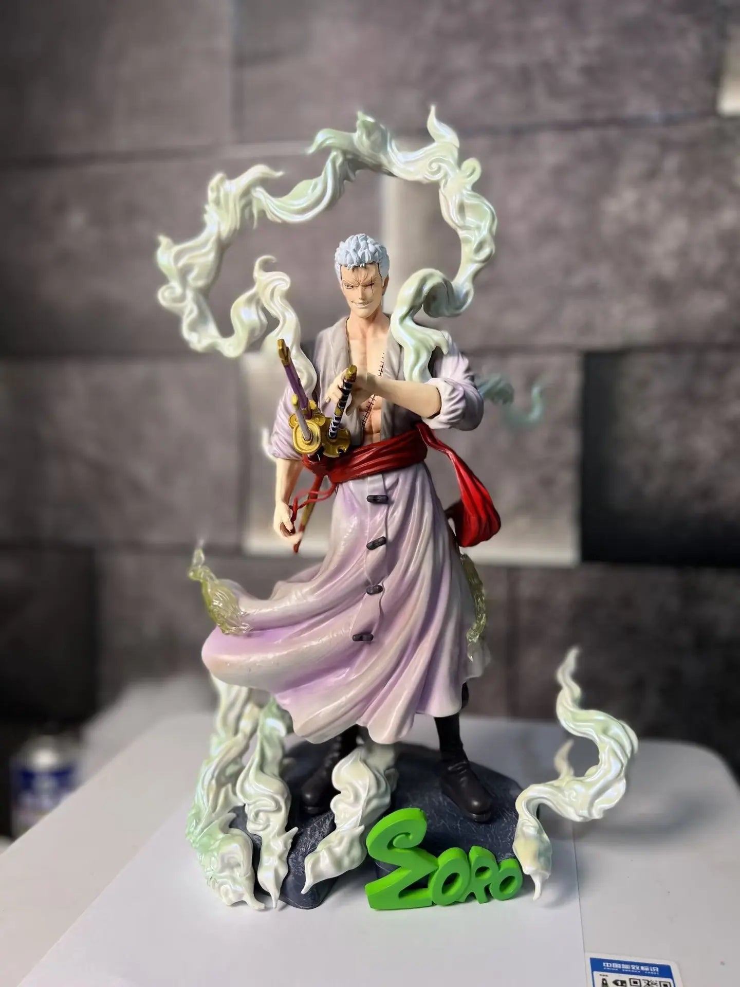 One Piece Anime-Figur Roronoa Zoro Figur Zoro Figur PVC Gk Statue Modell Puppen Sammlung Schreibtischdekoration Spielzeug Kindergeschenk