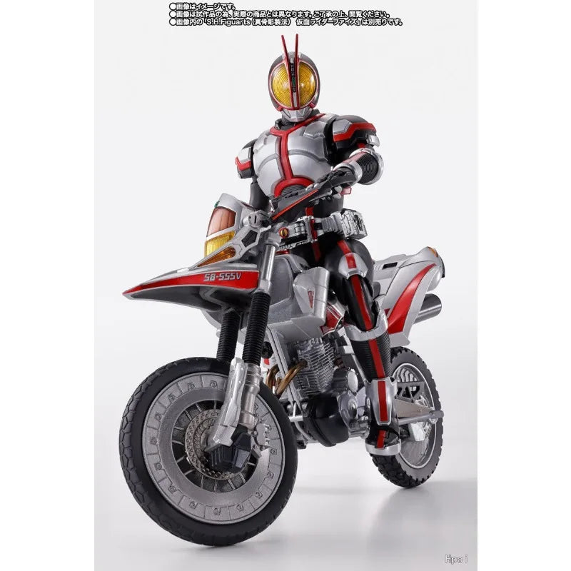 Bandai Original S.H.Figuarts SHINKOCCHOU SEIHOU Series Kamen Rider 555\Mao Erno Anime Action Figure Model Toys Gifts Fo Boys