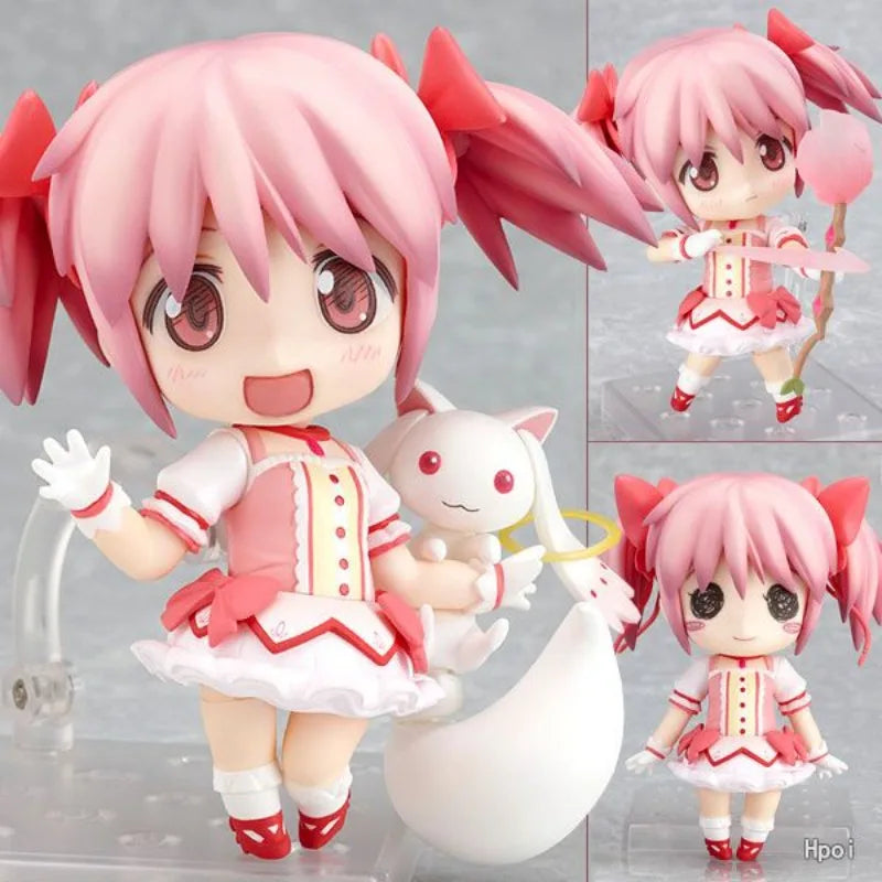 GSC Genuine NENDOROID Series PUELLA MAGI MADOKA MAGICA 174 Kaname Madoka Q-version Humanoid Movable Model Toy Collection