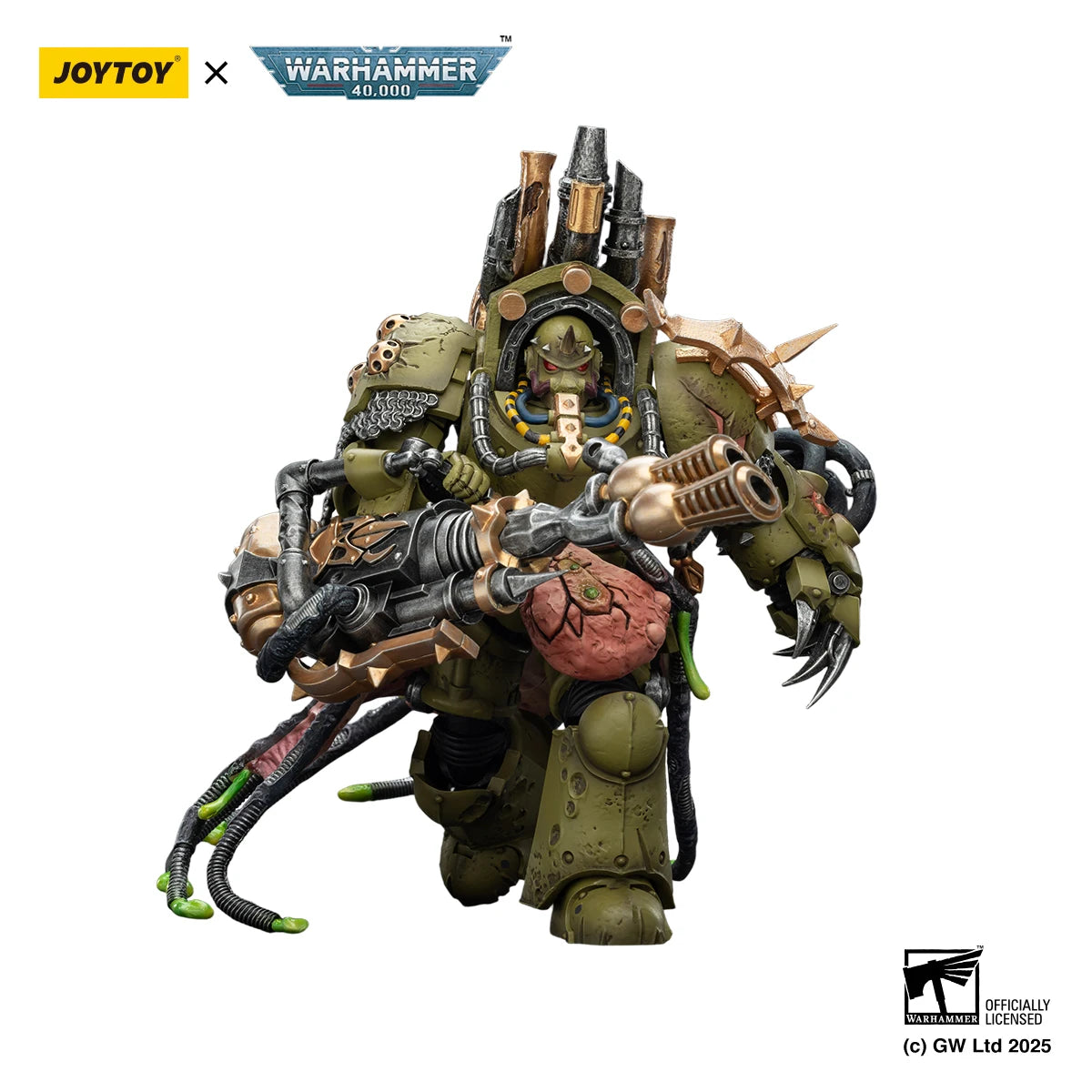 【MT】JOYTOY Warhammer 40K Death Guard Lord of Virulence Foul Blightspawn 1/18 Action Figure Model Toy