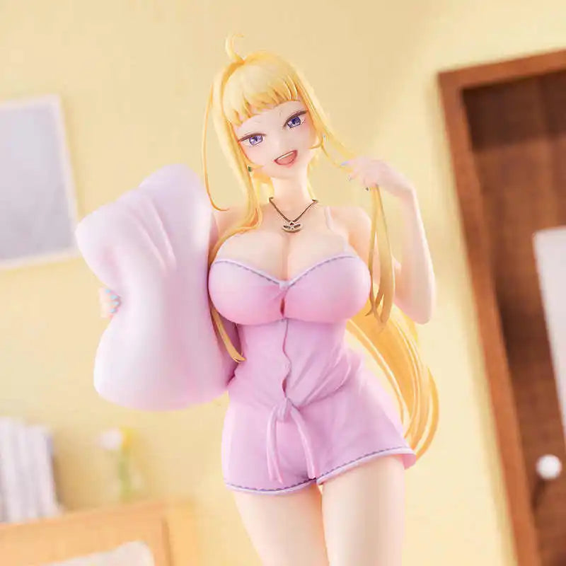 Original Hanabee Prepainted Dosanko Gal Wa Namaramenkoi Fuyuki Minami Pajama Ver. 1/6 Scale Anime Peripheral Character Figure